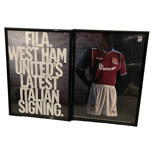West Ham Fila Print